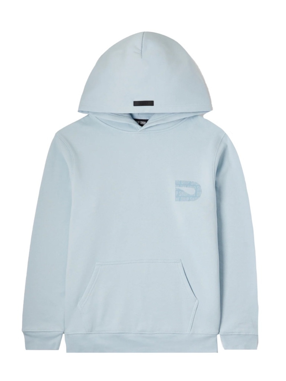 The Drip shop Icon hoodie- sky blue size Youth Medium